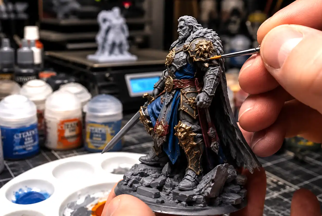 Como Pintar Miniaturas 3D