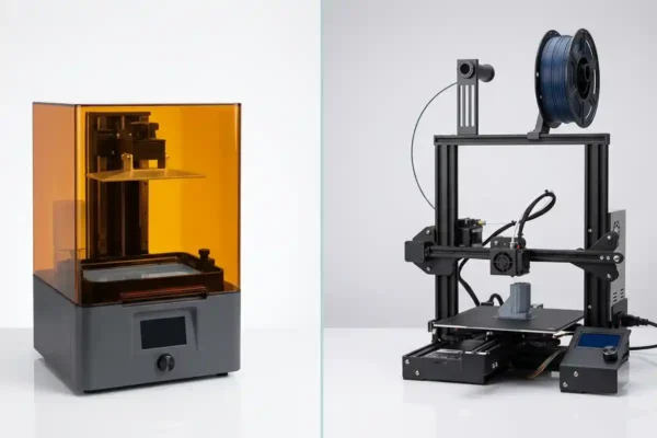 Impressora 3D de resina ou FDM