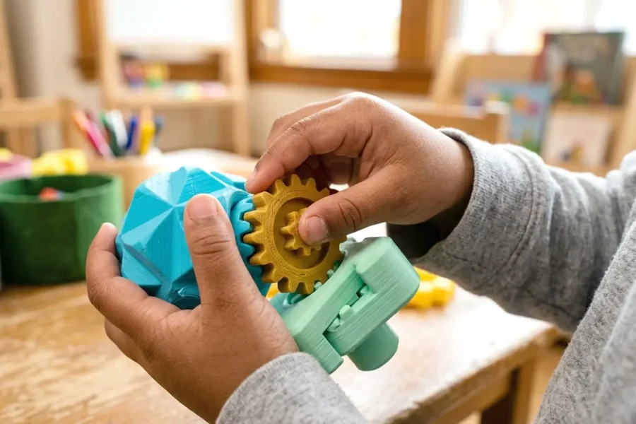 Brinquedos Sensoriais 3D