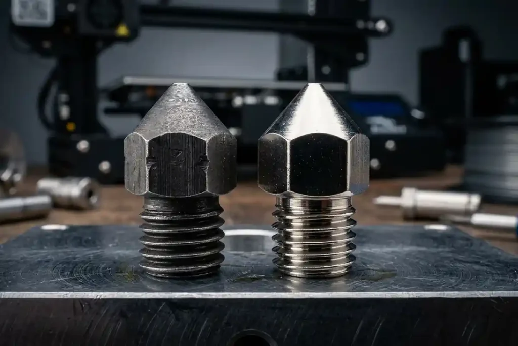 Escolhendo o bico ideal para materiais abrasivos 