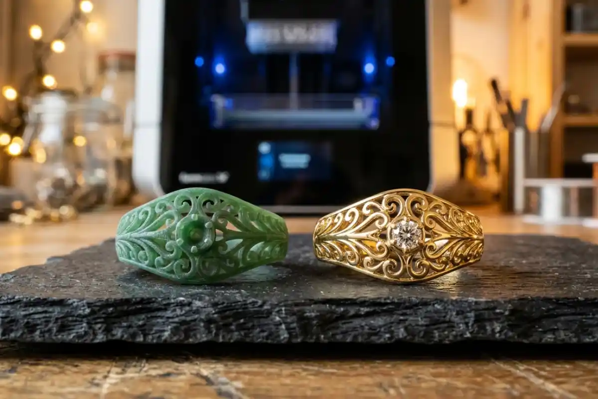Impressao 3d para joalheria