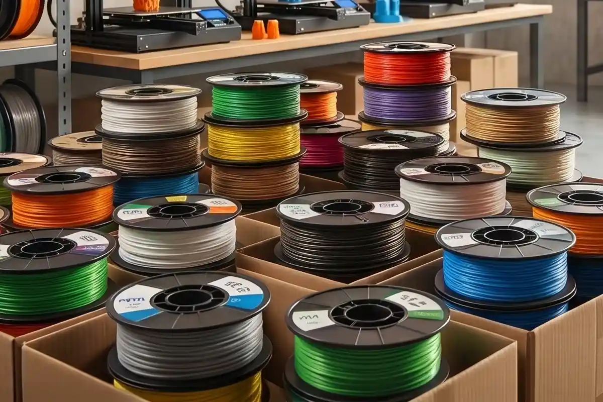 Comprando Filamento 3D no Atacado
