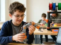 Impressão 3D para Crianças Superdotadas