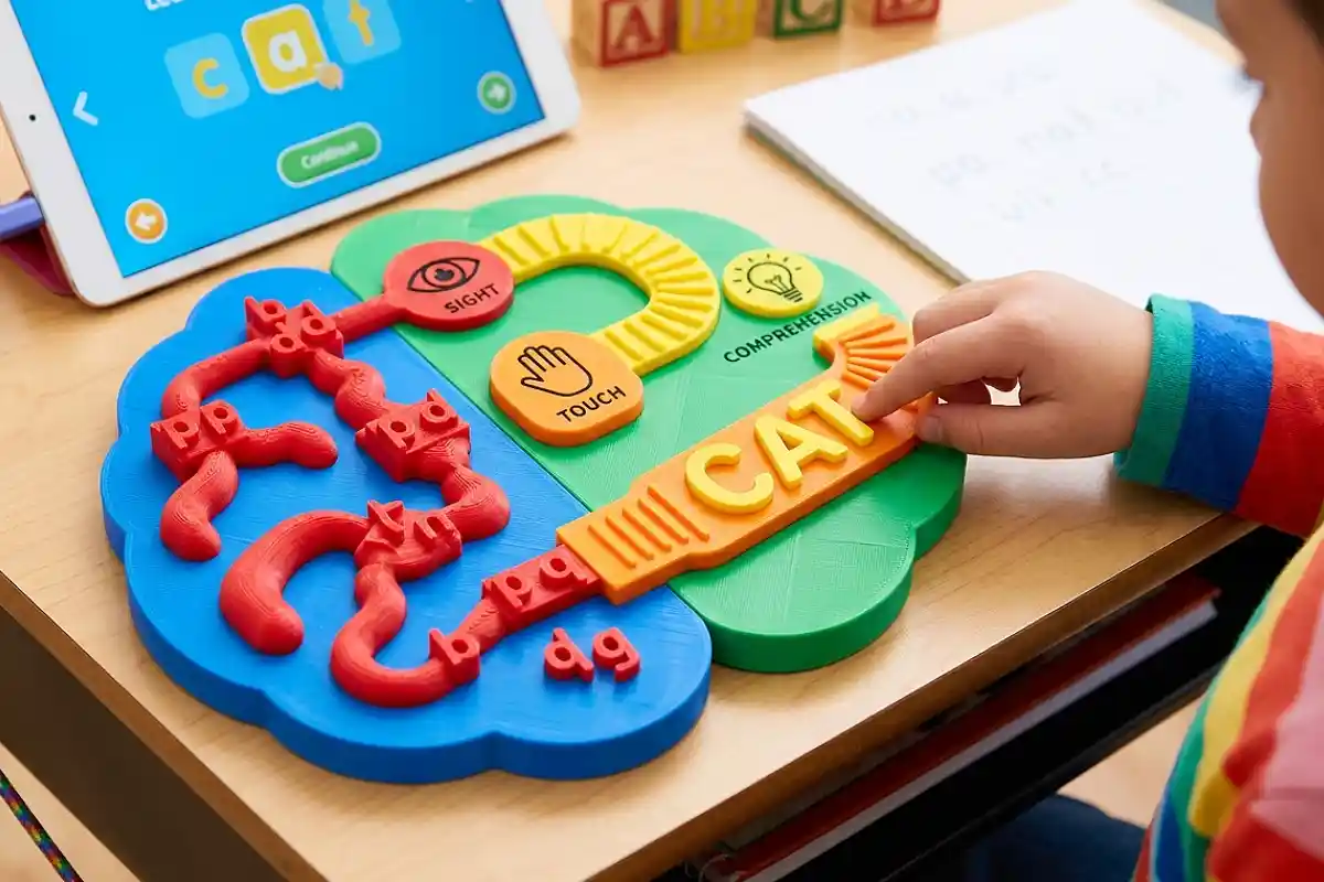 Impressao 3d para dislexia