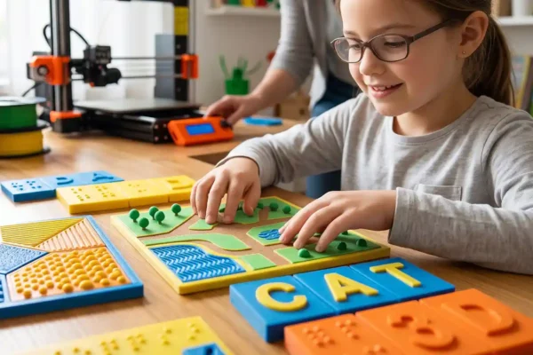 Materiais Táteis em Impressão 3D