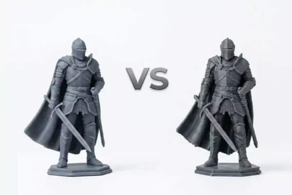 Resina vs filamento